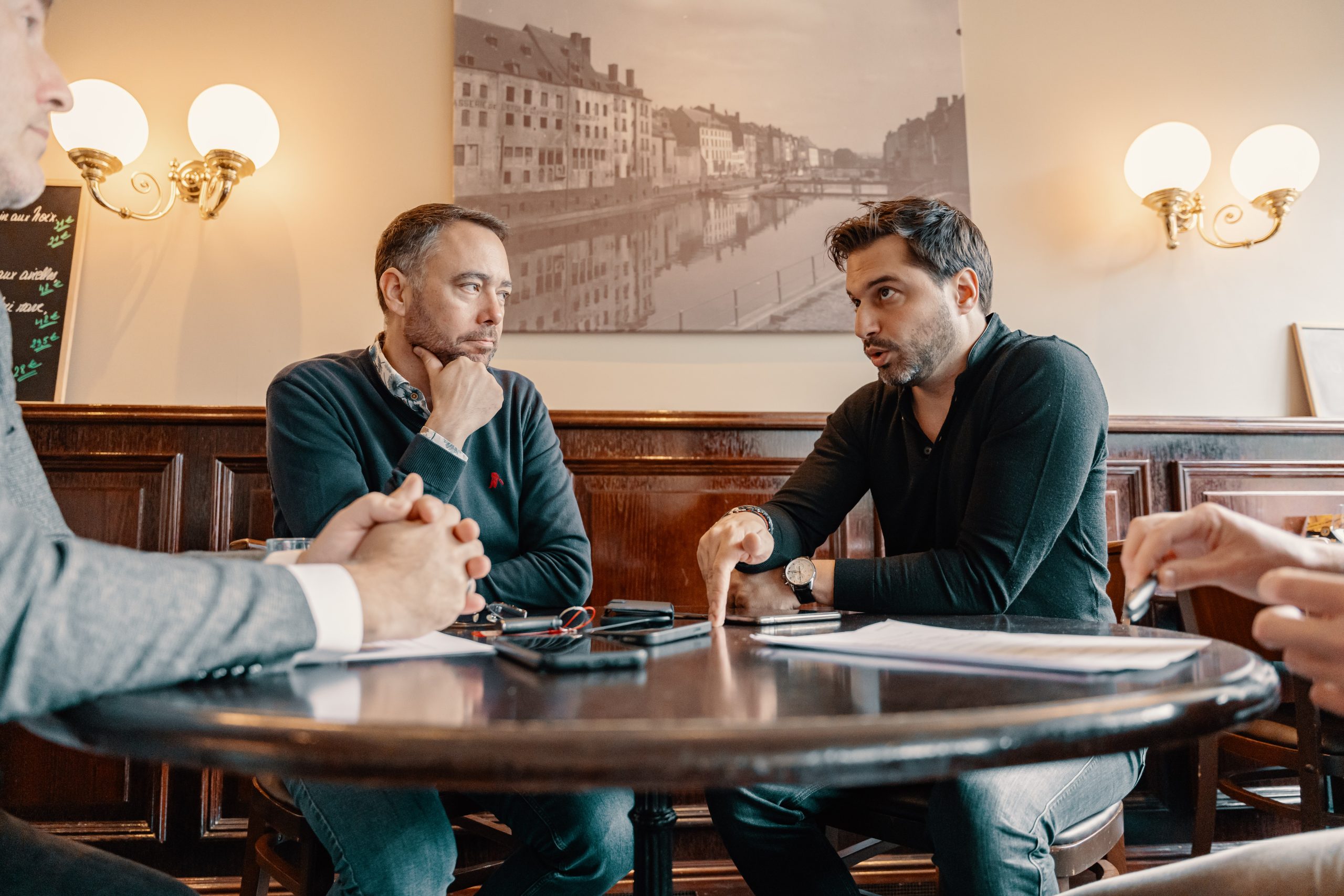 Georges-Louis Bouchez et Maxime Prevot en interview croisée pour le Trends Tendances