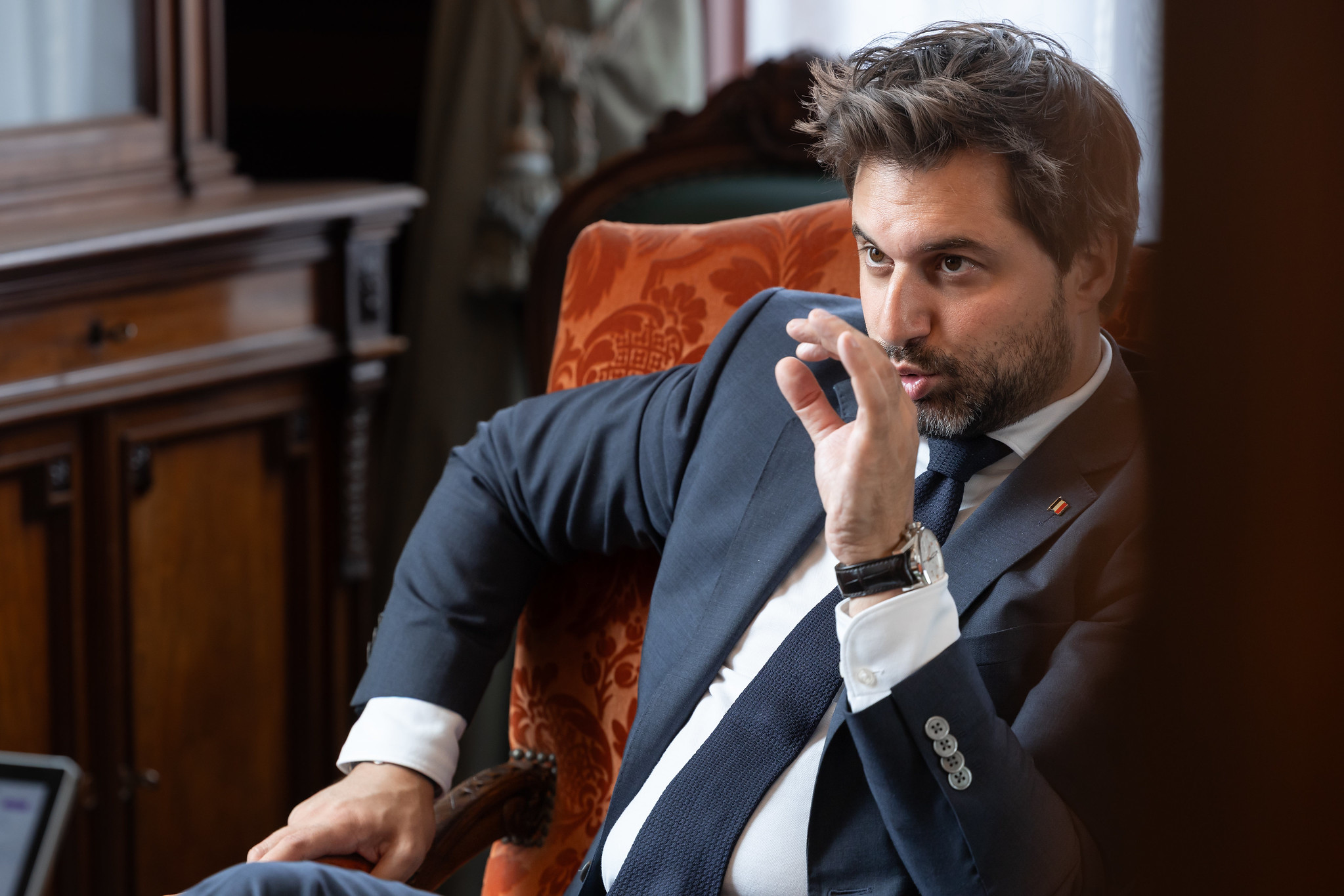 Aucun impôt en plus ! Une position ferme défendue par Georges-Louis Bouchez