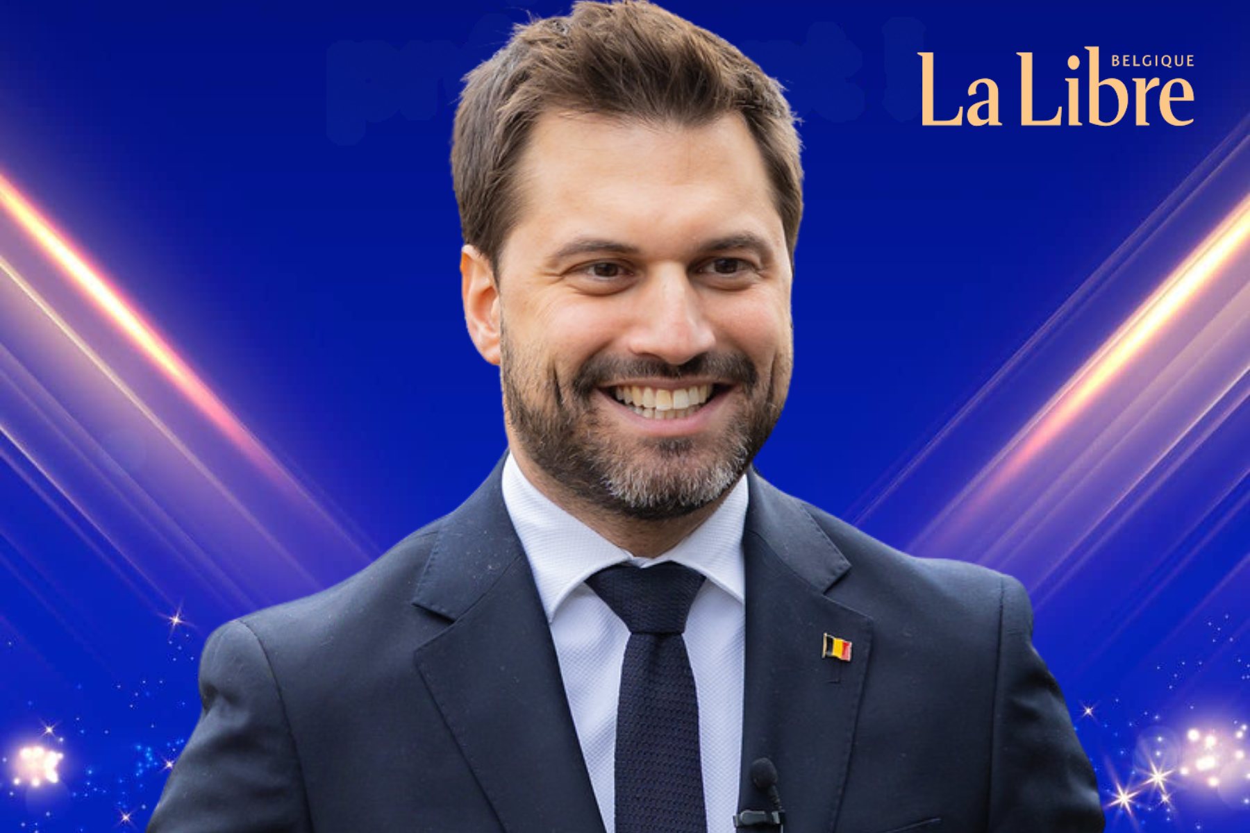 Georges-Louis Bouchez dans le top 3 des personnalités belges de l’année 2025