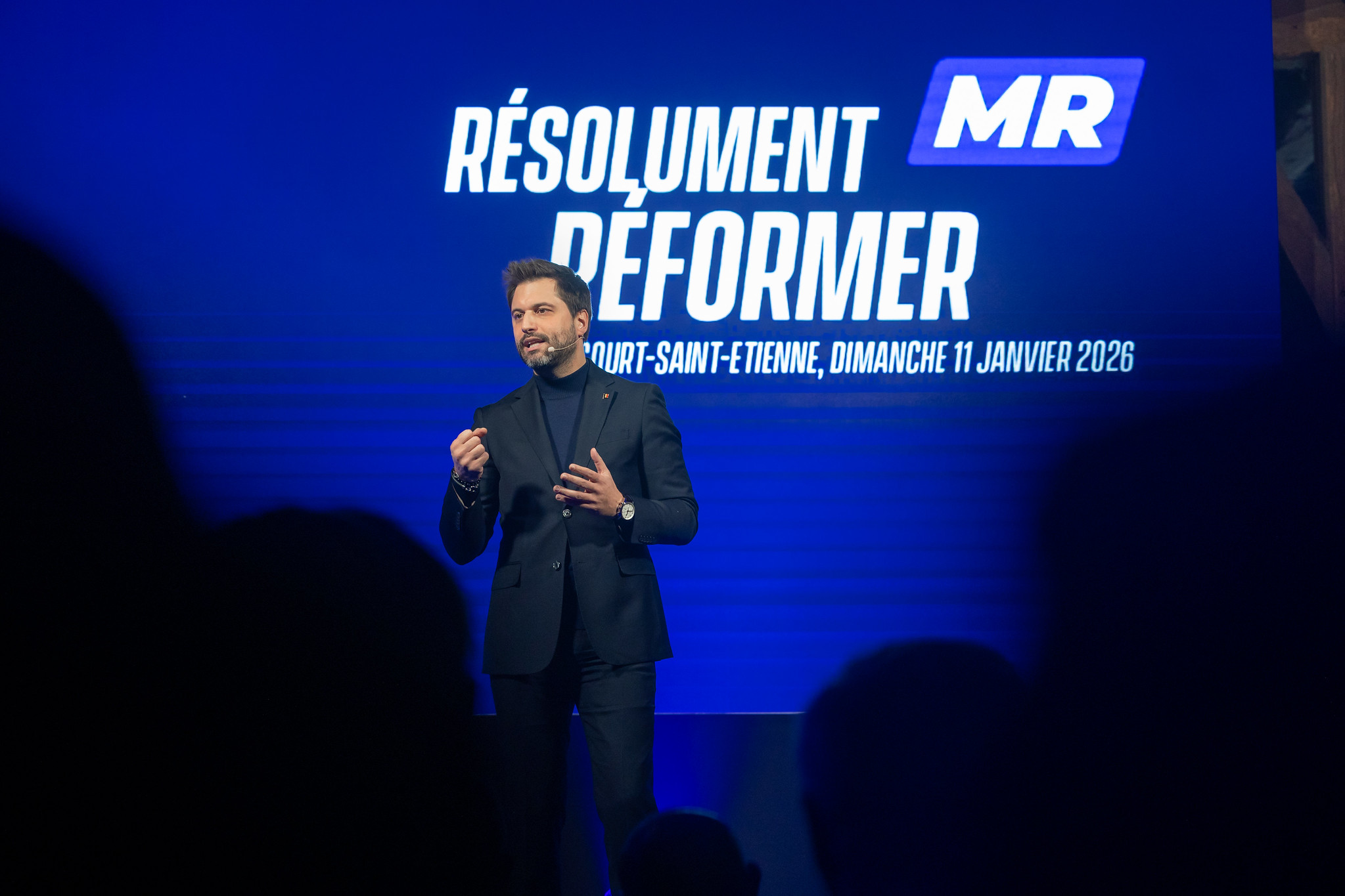 Discours de Georges-Louis Bouchez aux vœux du MR en Brabant wallon : “J’aime la Belgique. Être belge ou le devenir, ce n’est pas un droit. C’est un honneur !”