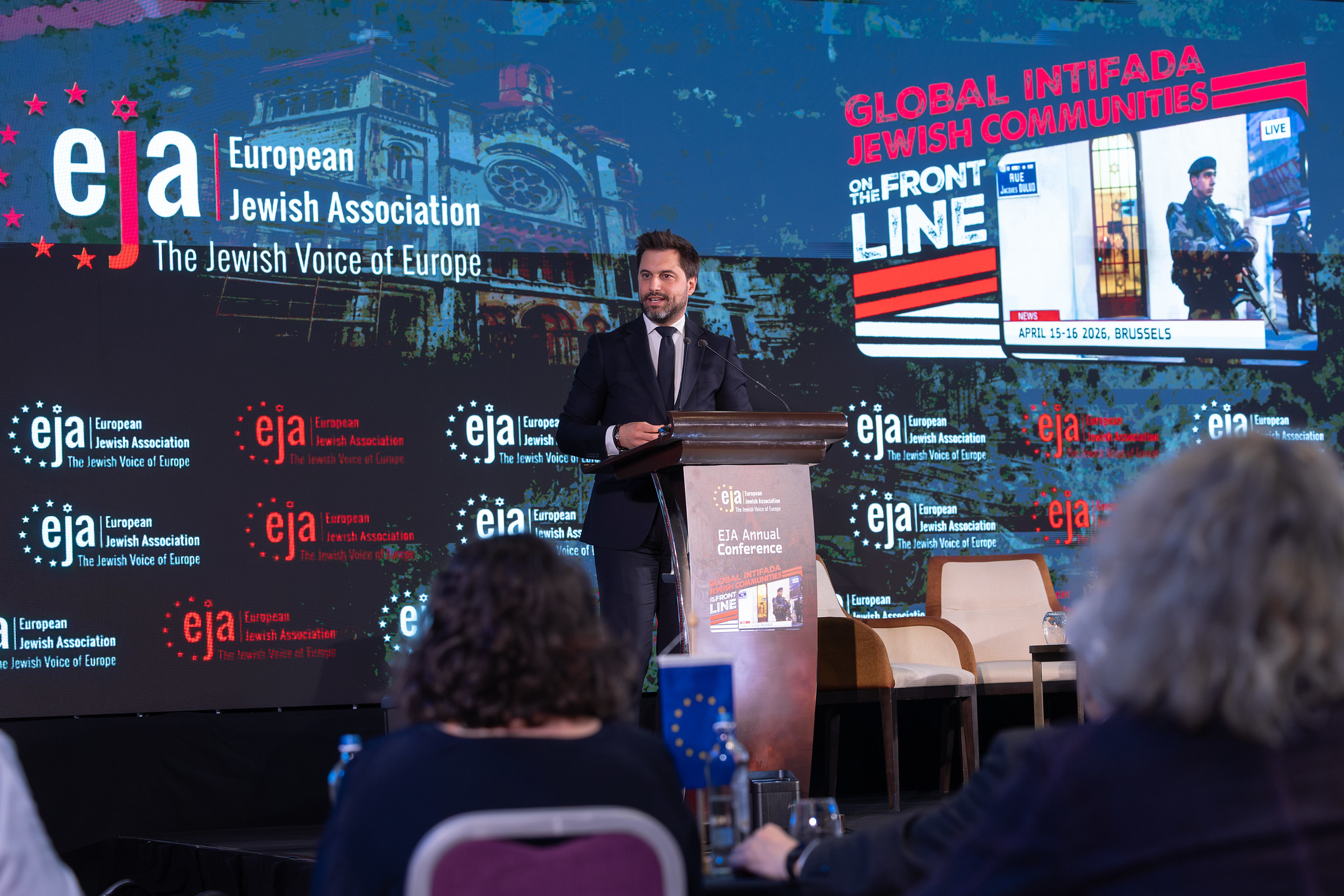 Georges-Louis Bouchez à la conférence annuelle de la European Jewish Association : « La sécurité des Juifs de Belgique et d’Europe n’est pas négociable »