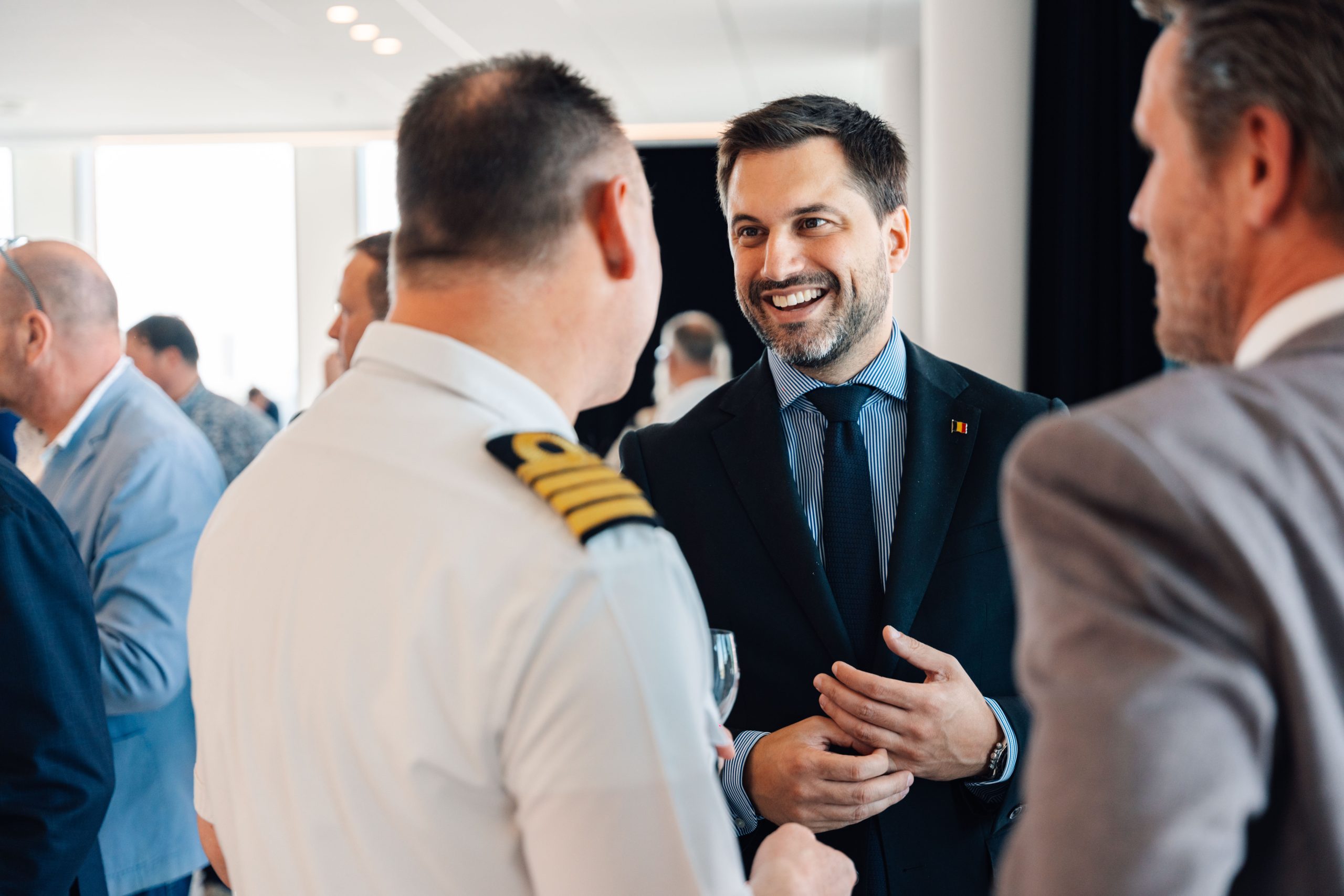 Georges-Louis Bouchez à la Maritieme Kring Zeebrugge : « Investir dans la croissance, l’industrie et les infrastructures »