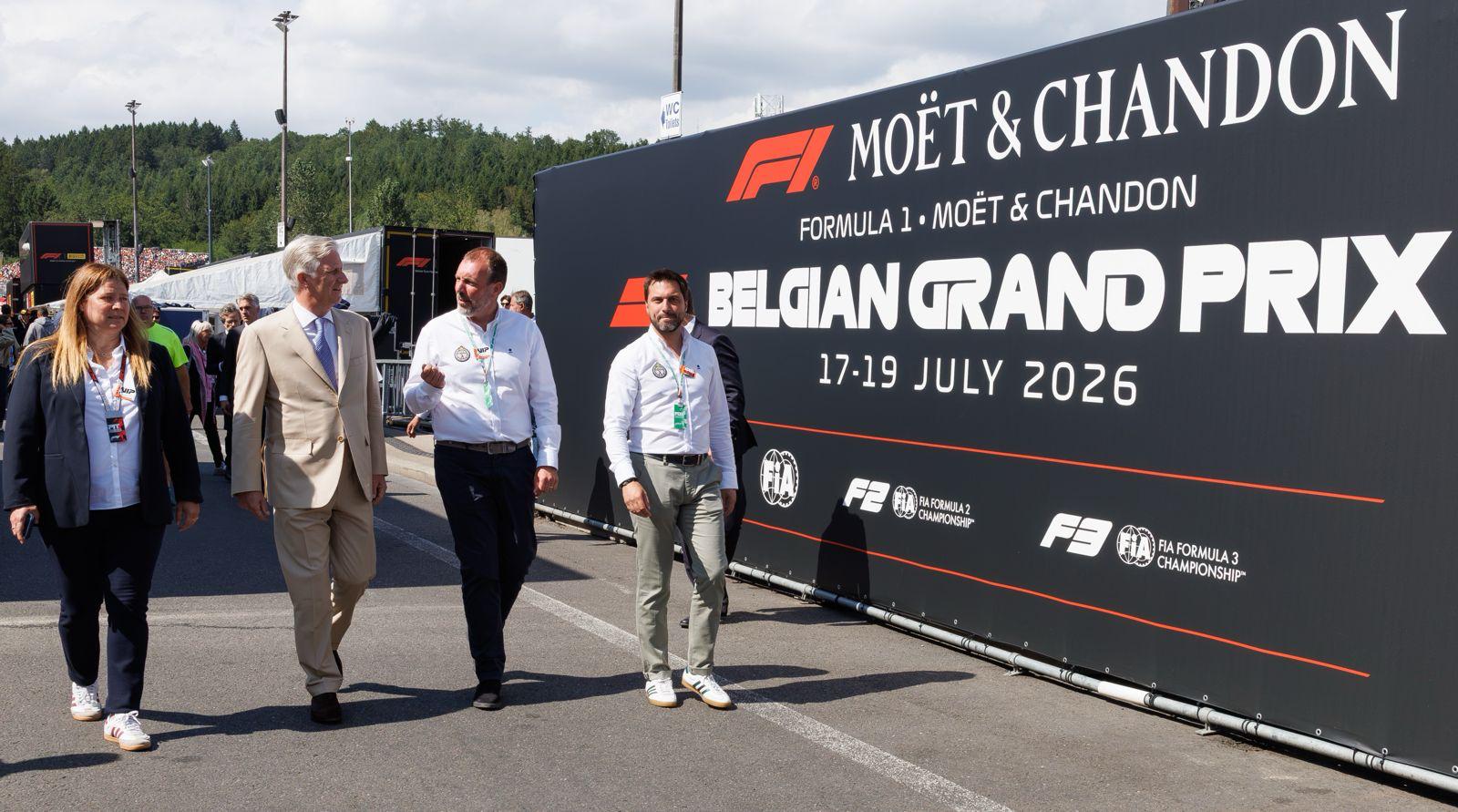 Georges-Louis Bouchez œuvre pour pérenniser la F1 à Spa-Francorchamps chaque année
