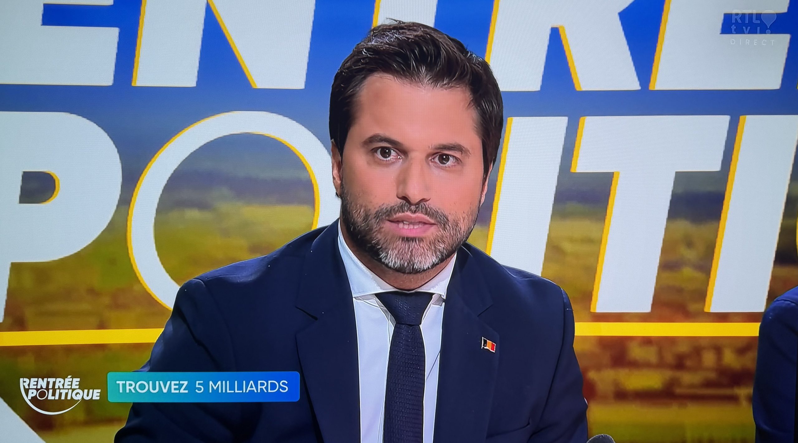 Georges-Louis Bouchez au débat des Présidents sur RTL  : « Avec le MR, il n’y aura pas d’augmentation de la TVA !  »